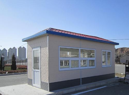 三门峡湖滨区雕花岗亭四号